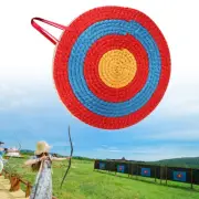 50CM Archery Straw Target Solid Board Darts Round Bow Arrow Shooting Target