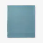 Legends Hotel Atlantic Blue Velvet Flannel Twin/Twin XL Flat Sheet