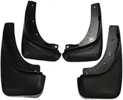 HIAHQJIN Car Mudguards Cladding Splash Flaps Mudflap Mud Mudguard Car Guard Protection Compatible for Volvo S40 Sport 2009~2012 Accessories