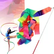 4m Gymnastics Ribbon Gym Ribbon Rhythmic Gymnastics Equipment Dance Ribbon Balle