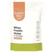 Happy Way Whey Protein Water Powder Apple Peach 420g