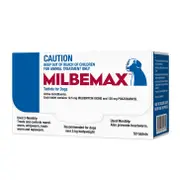 Milbemax Allwormer Tablets For Large Dogs 5kg-25kg (50 tablets)