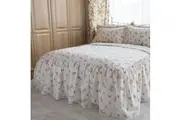 Belledorm Delphine Bedspread (White/Yellow/Pink) - UTBM361