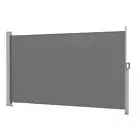 Instahut Side Awning Sun Shade Outdoor Retractable Privacy Screen 1.8X3M Grey AU