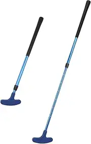 Golf Putter, Adjustable Length Kids Putter, Two Way Golf Putters for Kids and Adults Putting Practice, Mini Golf Club with Non Slip Handle for Men and Women Right/Left Handed Golfers(Blue)