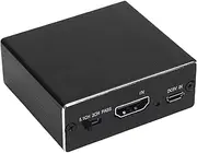 4K HDMI Audio Extractor, HDMI Audio Converter, Convert HDMI to Optical S PDIF 3.5mm AUX, Sound Extractor Adapter Splitter Converter for TV Box, Speaker, Amplifier, Headphone