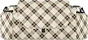 miaozhen Pastel Brown Plaid organizer stroller caddy organizer with handle strollers accesorios para coches de bebes gancho para carriola