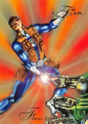 FINAL CONFLICT / 1994 Fleer Flair Marvel Annual BASE Trading Card #126