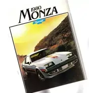 1980 Chevy MONZA Brochure / Catalog with Color Chart: SPYDER,2+2,HatchBack