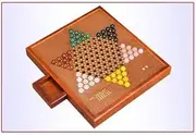 High-end Multicolor Glass / Agate Chinese Chess Chess Set, Exquisite Wooden Hexagonal / Rectangular Chessboard Classic Game ( Color : Rectangle Agate )