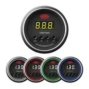 SAAS Muscle Series Digital Turbo Timer - 52MM, Black SG-DTT52B