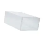 Stackable Shoe Box Shelf Clear Display Case for Women Dorm Cabinet