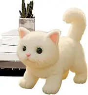 Robot Cat,Realistic Electronic Pets - Kids Supplies for Thanksgiving Valentine's Day Family Daughter Son Friends Girls Boys Offices