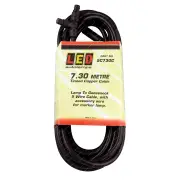 LED Autolamps Plugin Trailer Cables 7.3m Lamp to Gooseneck 5 Wire Cable