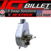 ICT Billet SBC BBC Power Steering Pump and Reservoir