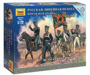 Zvezda 1/72 Russian Inf.Comm.Group Plastic Model Kit 6815