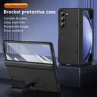 For Samsung Galaxy Z Fold 6/5/4/3 Shockproof Hinge Stand Screen Protector Case