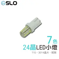 在飛比找蝦皮商城優惠-SLO【LED T10 3014 24晶】《短版》超迷你 實