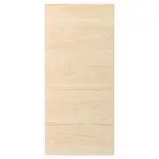 ASKERSUND Cover panel, light ash effect, 39x86 cm