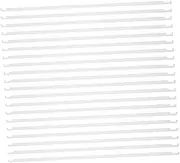 KALLORY 20Pcs Metal Hanging File Folder Bars Space Saving Organizer for Office Home School Vertical File Divider Rails for Efficient Document Storage and Easy Access