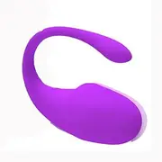 DAGIN Ball Vibrator, Adult Sex Toys, Portable Panties, Vaginal Stimulator, Mini Egg Vibrator with Vibrating Ball Remote Control by App (Color : Purple)