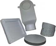 Vent Kit with Rear Deflector Compatible with Fisher & Paykel Dryers (100mm Outlet) | PN: ULX104p