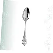 UTHCLO Lightweight Western Food Spoons Set Hotel Grade Stainless Steel Tableware Easy to Clean for Home Restaurant