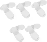 10 Pack Living Room Sliders Indoor Slippers Disposable for Hotel Lightweight Comfortable Non Texture Soft Fabric Material