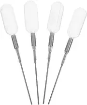 Plastic Pipettes Droppers Set Pcs Essential Oil Pipettes Needle Oiler Bottles Liquid Transfer Dropper for Lab Craft