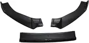 ATATANN Front Bumper Splitter Lip Diffuser Bodykits Spoiler Guard Compatible for Golf 7 7.5 MK7 MK7.5 GTI GTD GTE R RL 2012-2020 Maxton Style Anti-Collision Automotive Modification(Carbon Look)
