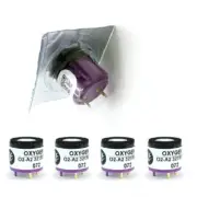 5Pcs Alphasense O2-A2 Oxygen Sensor for BW Technologies Gas Alert MicroClip XT
