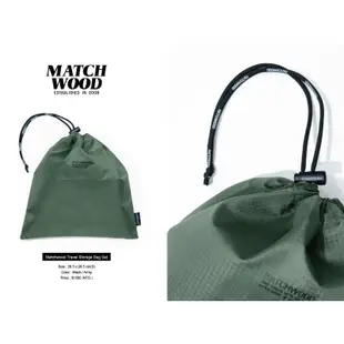 Matchwood New Travel Storage Bag 旅行衣物行李收納袋三件組 軍綠款 官方賣場