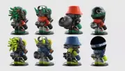WAZZUPbaby Chameleon Vol.9 Splash206 Sealed Big Box 8 Random Figures Included !