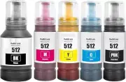 Compatible Refill Ink Bottles 512 T512 Compatible Expression EcoTank ET-7700