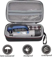 Hard Case For Dremel 7300-PT 4.8V Cordless Rotary Tool Dog Nail Grinder And 7300
