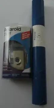 New Polaroid Co 230FF 35mm Film Camera 1987 50th Anniversary Double Sided Poster