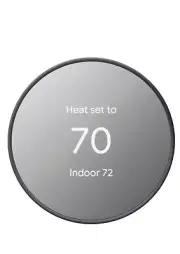 Google G4CVZ Nest Smart Programmable Wi-fi Thermostat - White