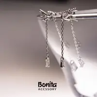 在飛比找蝦皮商城優惠-【Bonita】925銀針/槍鑽耳針耳環/700-9294(