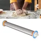 AU Rolling Pin Adjustable Thickness Rings Ergonomic Non Stick Dough Roller