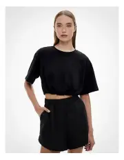 [Witchery] Gather Crop Tee in Black