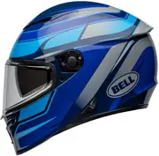 Bell Lithium MIPS Podium, full face helmet , color: Black/Blue/Light Blue , size: XL