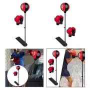 Kids Punching Bag with Stand Boxing Gloves Adjustable Height Freestanding Sport