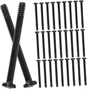 TEHAUX Computer Fan Mounting Screws Pc Case Fan Screws Long 50pcs Replacement