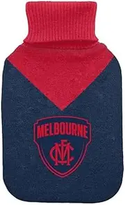 AFL Footy Rubber Hot Water Bottle and Cover 2L