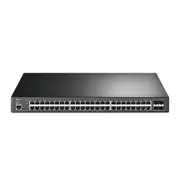 TP-Link SG3452XP JetStream 48-Port Gigabit and 4-Port 10GE SFP+ L2+ Managed Switch with 48-Port PoE+ Omada, 48 Gigabit PoE+ Ports, 4 10G SFP+ Slots