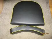 FOR MASSEY FERGUSON tractor 135 148 industrial black & yellow seat cushion set