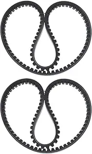 2Pcs AV17x991Li Lawn Mower Rubber Drive V-Belt Tractor Drive Belt Suitable For Most Flail Mower And Mulcher Mower(991x17mm)