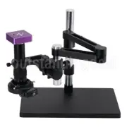 HAYEAR 51MP Industrial Microscope Camera w/ 180X C-Mount Lens + Light Stand ot2