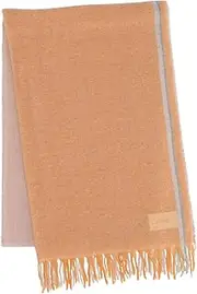 [ＪＩＬＬ ＳＴＵＡＲＴ] Jill Stuart 60110005 Stole Cashmere Plain Weave Stole, Women's Color Block, Orange [B], 約 横55cm×縦180cm