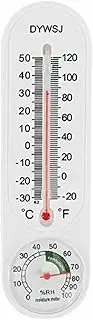 Room Thermometer Indoor - 2-in-1 Temperature Humidity Monitor Gauge with ℃/? Readout, Lightweight Portable Humidity Measure Supplies for Indoor Science Use, Greenhouse